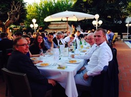 Gala dinner at closing evening EPP congress Parma