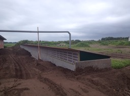 7-6-Clarcor filtered weaner barn during building