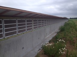 7-8-Clarcor filtered weaner barn during building