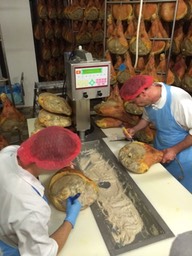 to avoid hams dry out some get an additional treatment with fat